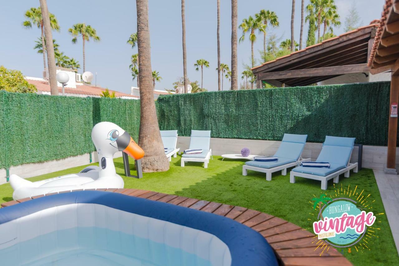 Bungalow Vintage Maspalomas มาสปาโลมาส ภายนอก รูปภาพ