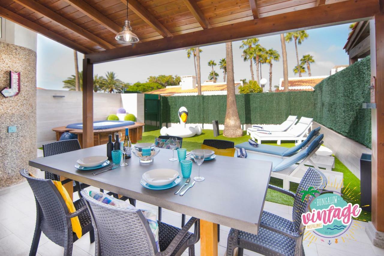 Bungalow Vintage Maspalomas มาสปาโลมาส ภายนอก รูปภาพ