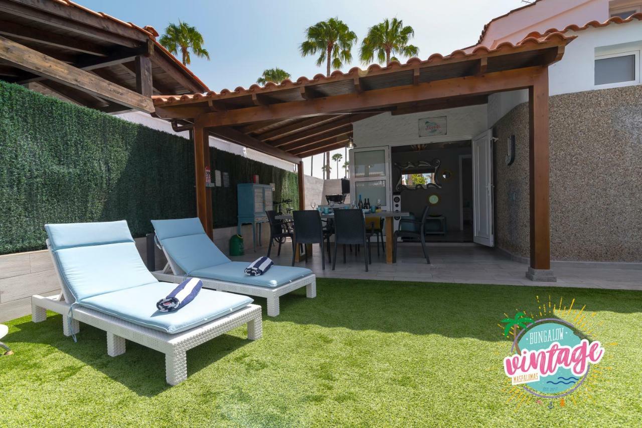 Bungalow Vintage Maspalomas มาสปาโลมาส ภายนอก รูปภาพ