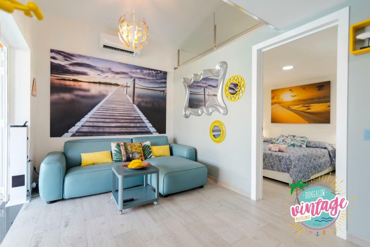 Bungalow Vintage Maspalomas มาสปาโลมาส ภายนอก รูปภาพ