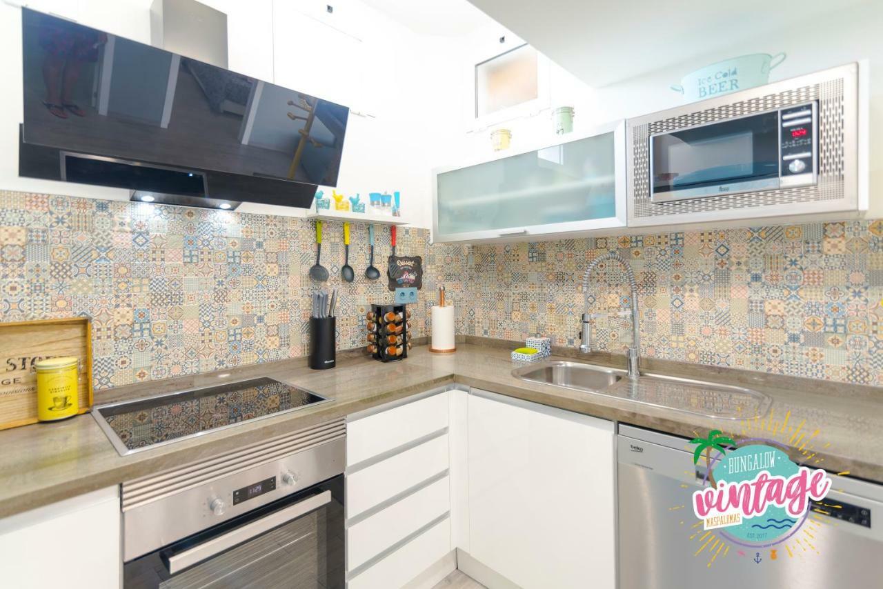 Bungalow Vintage Maspalomas มาสปาโลมาส ภายนอก รูปภาพ