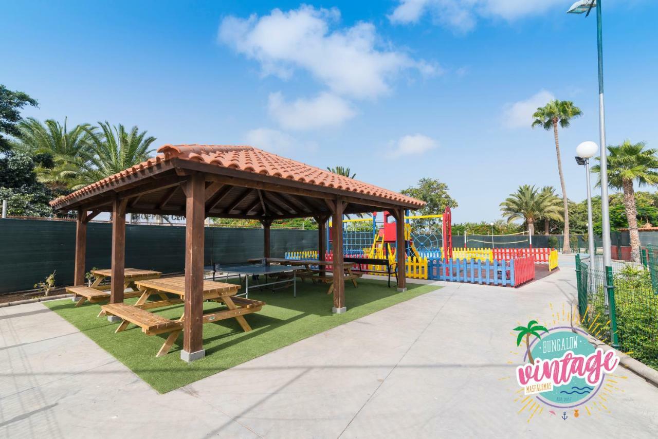 Bungalow Vintage Maspalomas มาสปาโลมาส ภายนอก รูปภาพ