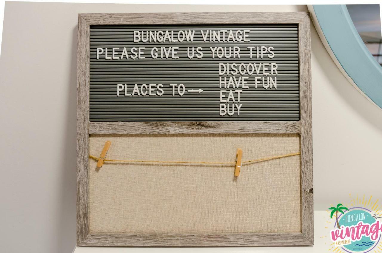Bungalow Vintage Maspalomas มาสปาโลมาส ภายนอก รูปภาพ